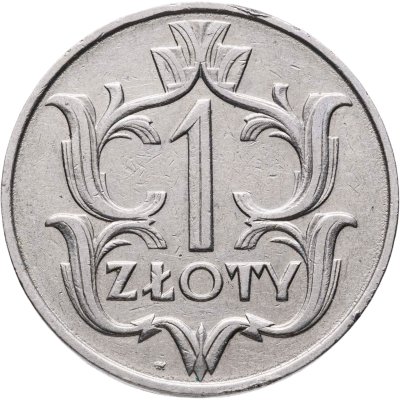 купить Польша 1 злотый (zloty) 1929