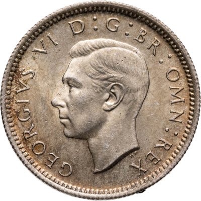 купить Великобритания 6 пенсов (pence) 1945