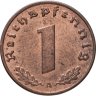 Купить Германия (Третий рейх) 1 рейхспфенниг (reichspfennig) 1937 A
