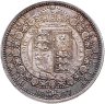 Купить Великобритания 1/2 кроны 1887  в слабе Монетник. ру  UNC det царапины