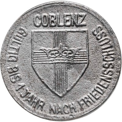 купить Германия "Кобленц" 10 пфеннигов 1918 нотгельд
