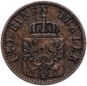Купить Германия, Пруссия 3 пфеннига  1866