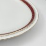 Купить Блюдо овальной формы с золотисто-красной орнаментальной каймой, "Jaeger, Thomas & Co", фарфор, крытье, золочение, Германия, 1898-1923 гг.