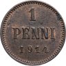 Купить 1 пенни (penni) 1914 Российская Финляндия