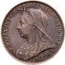 Купить Великобритания 1 фартинг (farthing) 1901