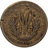 Купить Французская Западная Африка 25 франков (francs) 1956