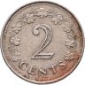 Купить Мальта 2 цента (cents) 1976