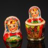 Купить Матрешка "Летняя тройка" (7 мест), автор росписи С.А. Лонченкова, дерево, лак, роспись, золочение, Российская Федерация, 2025 г.
