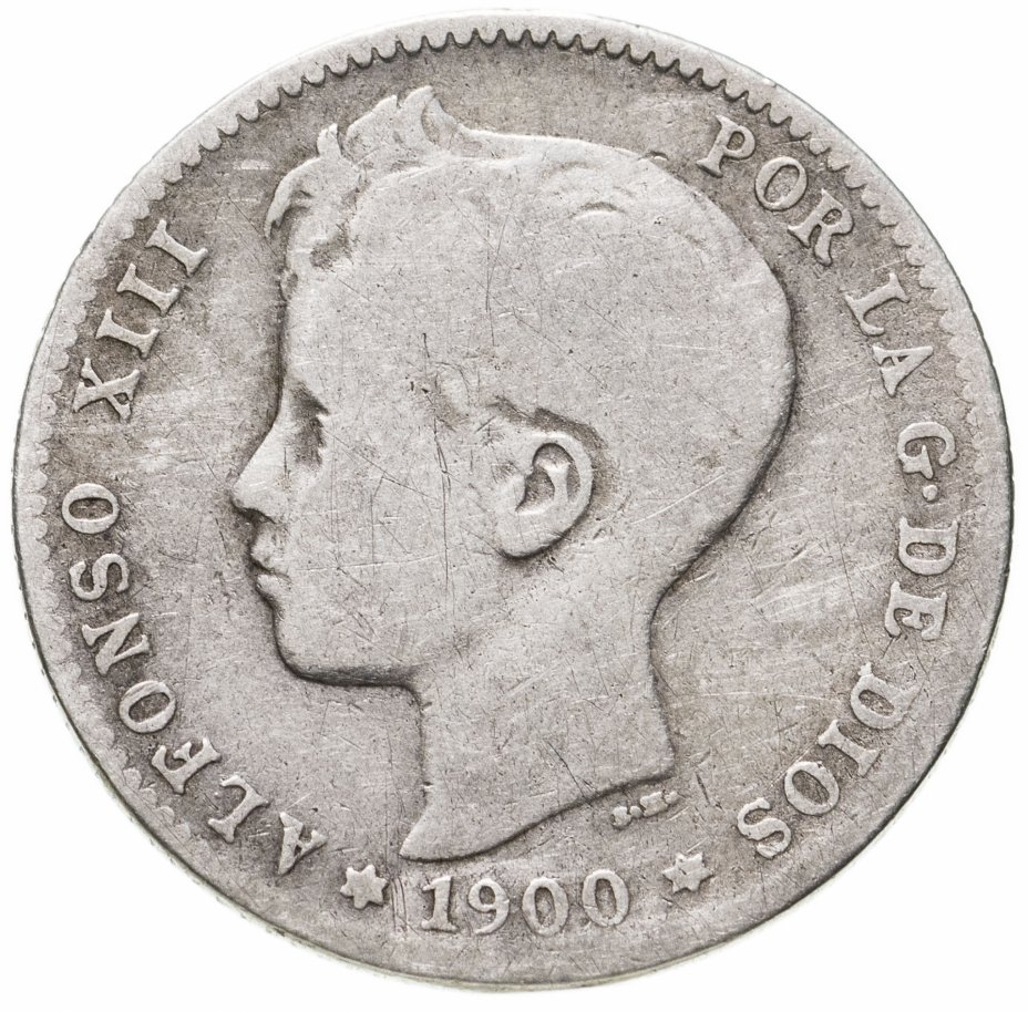 купить Испания 1 песета (peseta) 1900