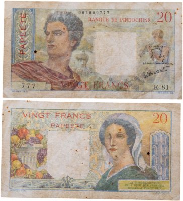 купить Французский Индокитай 20 франков 1963