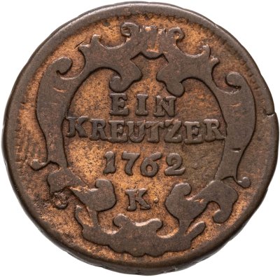купить Австрия 1 крейцер (kreuizer) 1762 Мария Терезия