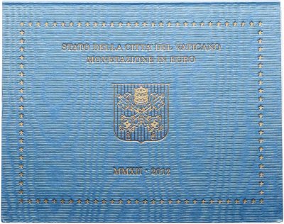 купить Ватикан 2012 набор из 8-ми монет евро в официальной упаковке