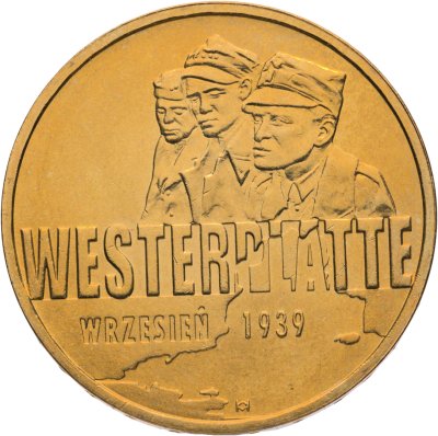 купить Польша 2 злотых 2009 "Оборона Вестерплатте в сентябре 1939"