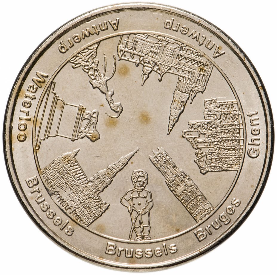 купить Бельгия жетон "Бельгийское наследие" 2011