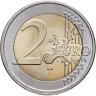 Купить Люксембург 2 евро (euro) 2004 "Портрет и монограмма герцога Люксембурга Анри Нассау"