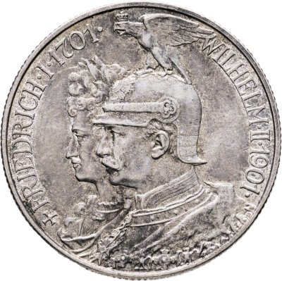 купить Германия (Империя) 2 марки (mark) 1901 "200 лет Пруссии"