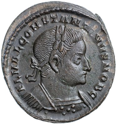 купить Римская империя. Константин I Великий [как цезарь] [306-307] Фоллис. биллон. 307 Лондон