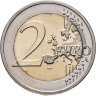 Купить Люксембург 2 евро (euro) 2017 50 лет добровольной воинской службе в Люксембурге