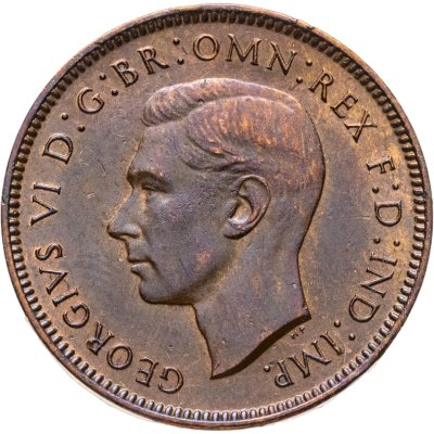 купить Великобритания 1 фартинг (farthing) 1946