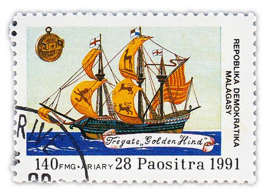 купить Мадагаскар (Малагасийская Республика) почтовая марка 28 ариари 1991 Корабли