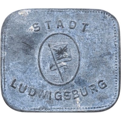 купить Германия (нотгельды) 50 пфеннигов 1917 "Город Людвигсбург"