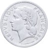 Купить Франция 5 франков (francs) 1946 B Алюминий /серый цвет/ знак монетного двора: "B" - Бомон-ле-Роже