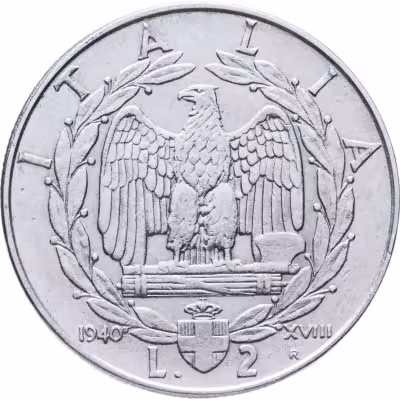 купить Италия 2 лиры 1940