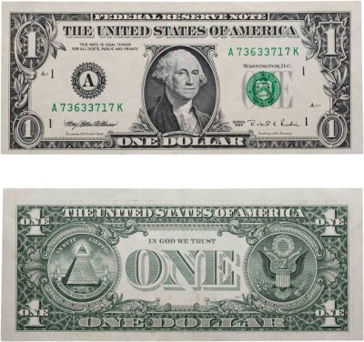 купить США 1 доллар 1995 года (Pick 496а) А-Бостон