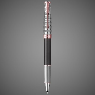 купить Ручка-роллер Parker Sonnet Premium Refresh GREY GT, стержень: F, цвет чернил: black, в подарочной упаковке, Лаки и смолы: лак, латунь, нержавеющая сталь, позолота, родий, 2026 г.