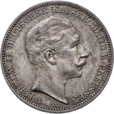 купить Германская Империя, Пруссия 3 марки (mark) 1912