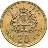 Купить Марокко 20 сантимов 1974