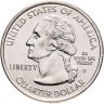 Купить США 25 центов (квотер, 1/4 доллара, quarter dollar) 2006 "Небраска", знак монетного двора "D" - Денвер