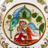 Купить Чайник "Русь", художник  И.А. Пушкова, фарфор, роспись, золочение, Ленинградский опытный завод (ЛОЗ), Российская Федерация, 1994 г.