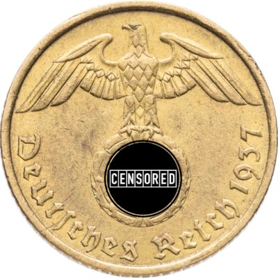 купить Германия (Третий Рейх) 5 рейхспфеннигов 1937 "A"