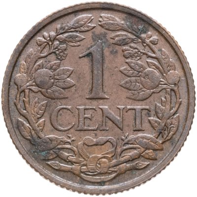 купить Нидерланды 1 цент (cent) 1939