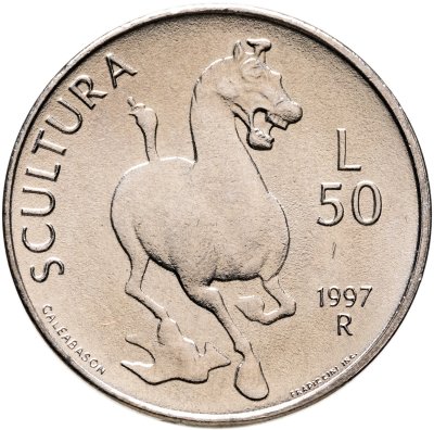 купить Сан-Марино 50 лир (lire) 1997