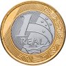 Купить Бразилия 1 real (реал) 2016 "XV летние Паралимпийские Игры в Рио-де-Жанейро 2016 mascot Tom (талисман Том)"