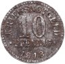 Купить Германия "Брауншвейг" 10 пфеннигов 1918  нотгельд