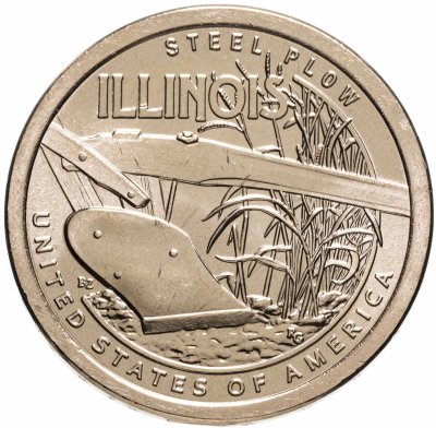 купить США 1 доллар 2024 D Американские инновации - Стальной плуг (Иллинойс)