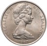 Купить Новая Зеландия 20 центов 1967