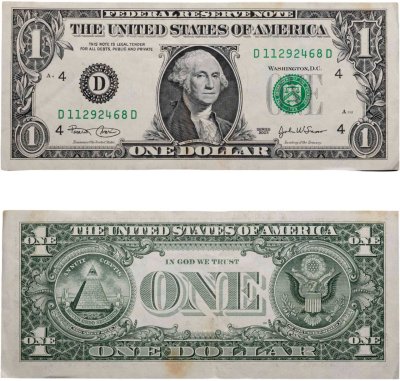 купить США 1 доллар 2003 (Pick 515а) D-Кливленд