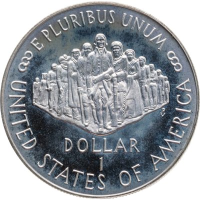 купить США 1 доллар 1987 год "200 лет конституции"