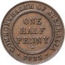 Купить Австралия 1/2 пенни (penny) 1935