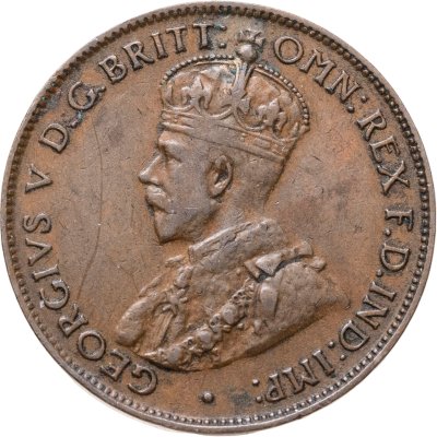 купить Австралия 1/2 пенни (penny) 1935