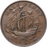 Купить Великобритания 1/2 пенни (penny) 1951