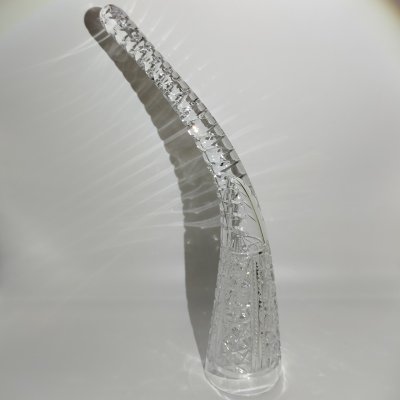 купить Кубок для вина ("Рог изобилия"), украшенный рельефным декором, хрусталь, СССР, 1970-1990 гг.