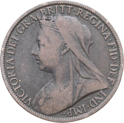 купить Великобритания 1 пенни (penny) 1899