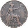 Купить Великобритания 1 пенни (penny) 1899