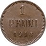 Купить 1 пенни (penni) 1914 Российская Финляндия