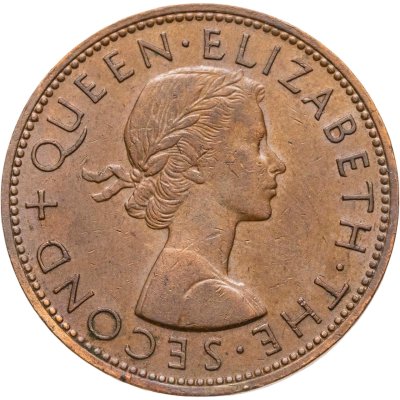 купить Новая Зеландия 1 пенни (penny) 1962